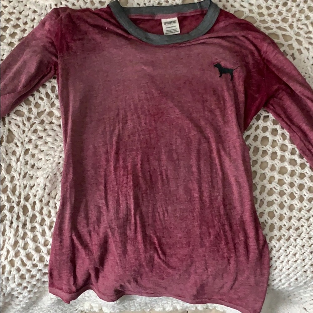 Pink Victoria’s Secret shirt